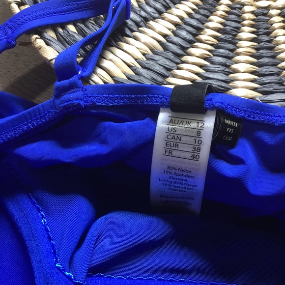 NWT Nip Tuck Cobalt One Piece Swimsuit - Picture 4 of 5